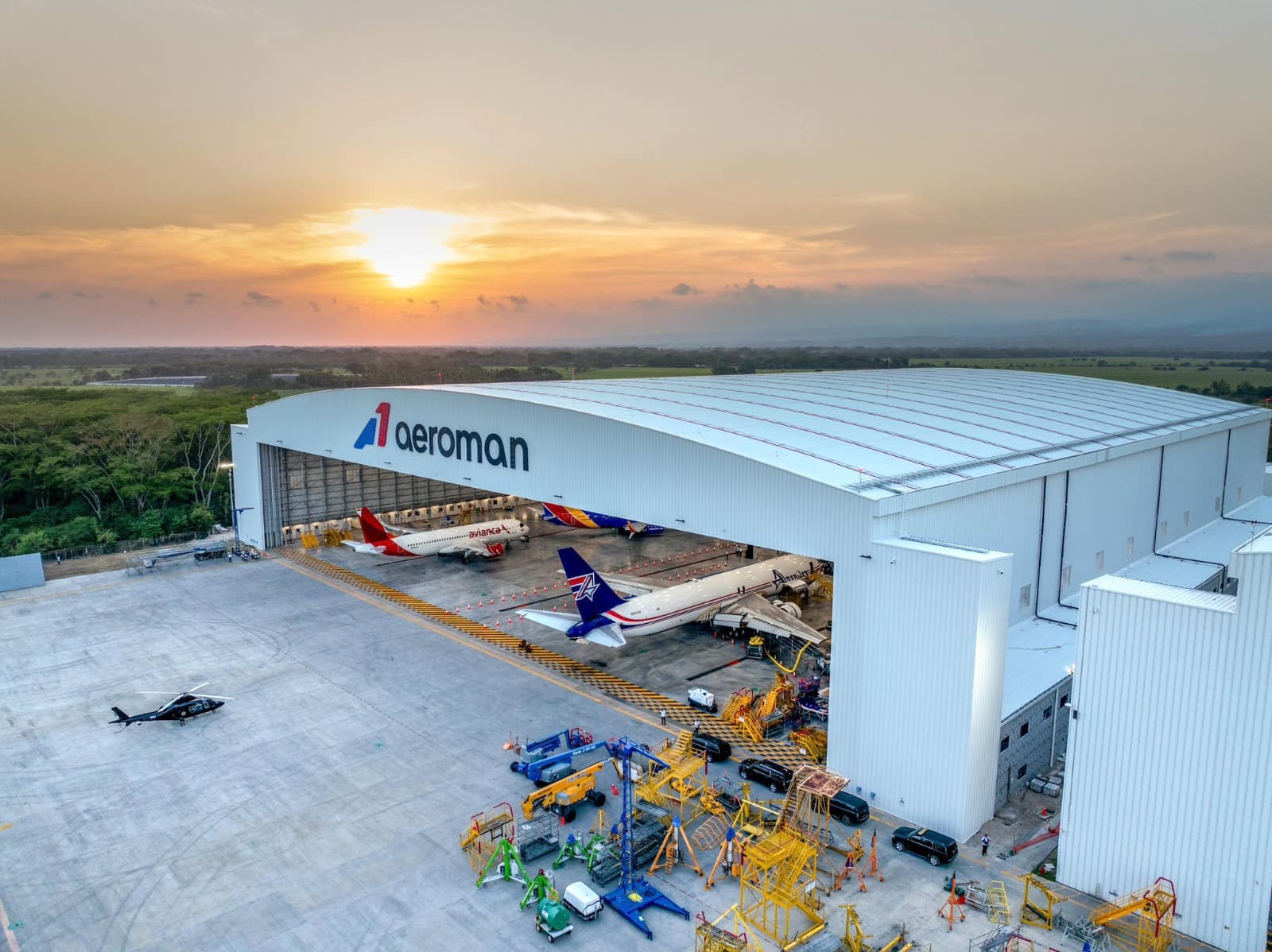 Aeroman MRO facility El Salvador