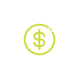 Foreign exchange revenue icon